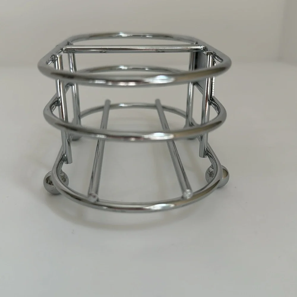 Beekman 1802 Chrome Soap Lotion Caddy Sink Organizer Bath Kitchen Farmhouse NWOT